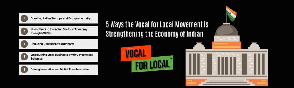 5 Ways the Vocal for Local Movement is Strengthening the Economy of India